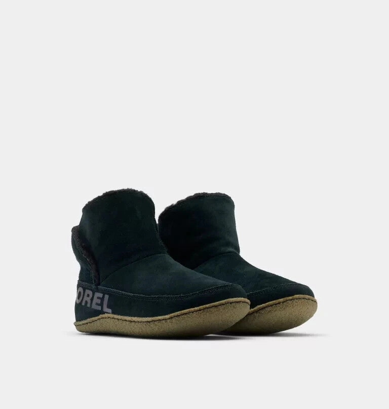 Sorel Nakiska 1876141-011 Slipper Women's US 10 Black Suede Ankle Bootie ZPO3685 Womens Slippers at low price