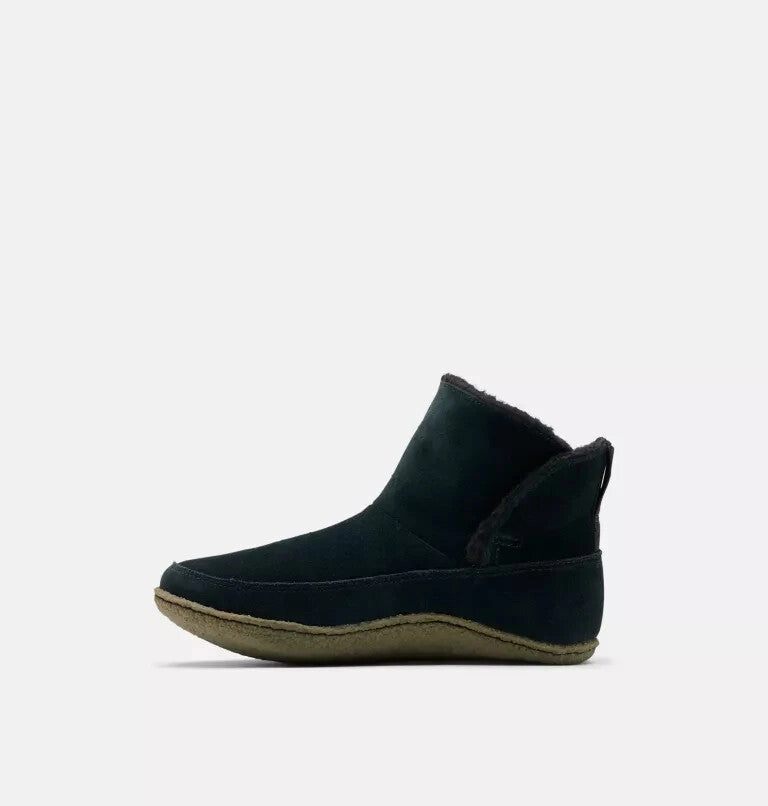 Sorel Nakiska 1876141-011 Slipper Women's US 10 Black Suede Ankle Bootie ZPO3685