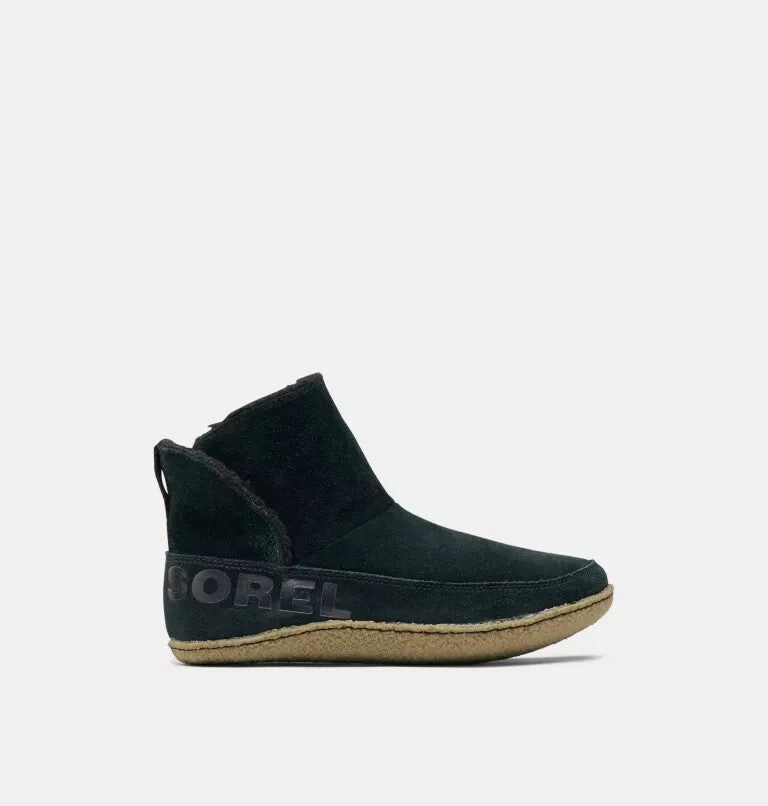 Sorel Nakiska 1876141-011 Slipper Women's US 10 Black Suede Ankle Bootie ZPO3685