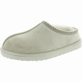 SPARKS Womens Faux Fur Lined Faux Suede Scuff Slippers Cozy Womens Slippers discount