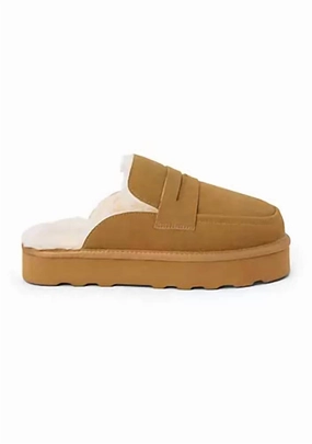 Stowe Slides In Chestnut Cozy Womens Slippers discount