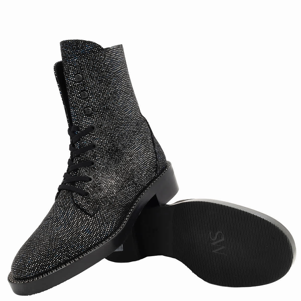 Stuart Weitzman Black Sondra Ankle Boots