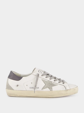 Super Star Leather & Suede Sneakers Promo deal Mens Sneakers