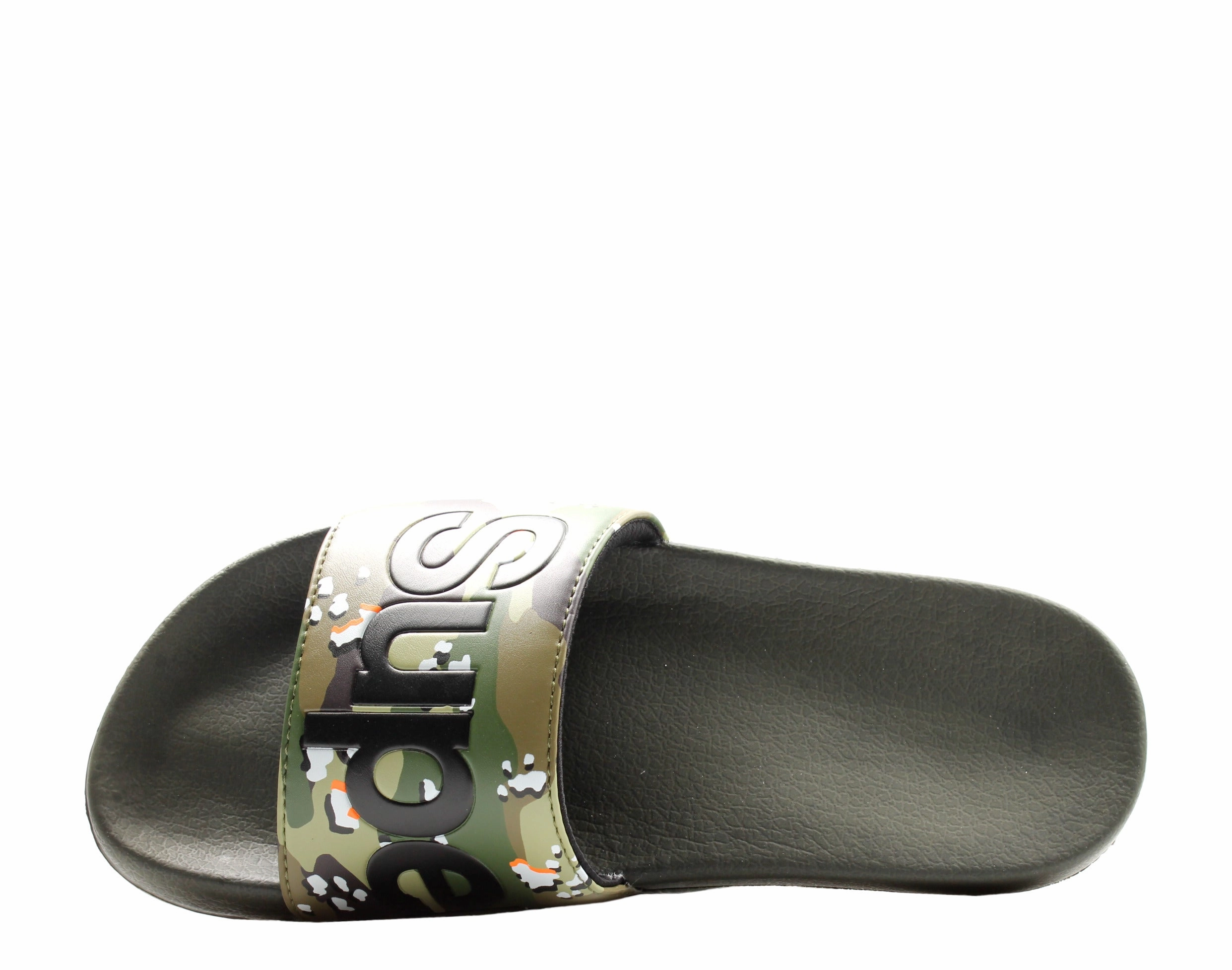 Superdry Classic Pool Slides Army Camo Men's Flip Flops MF300004A-ARMY