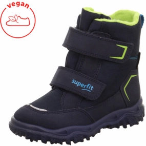 Superfit Blue/Light Green Husky Boots With Warm Lining Cheap Kids Winter Footwear
