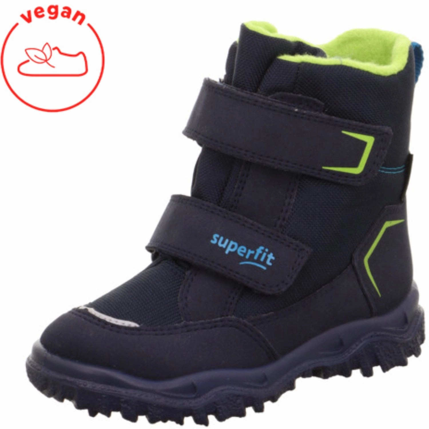 Superfit Blue/Light Green Husky Boots With Warm Lining Cheap Kids Winter Footwear