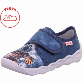 Superfit Blue/Multicoloured Bubble Slippers With Cold Lining House Slippers for Kids on sale