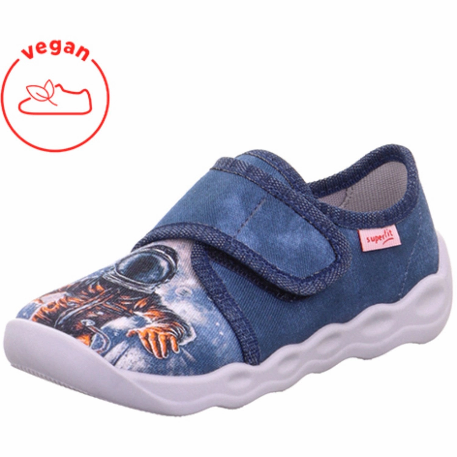 Superfit Blue/Multicoloured Bubble Slippers With Cold Lining House Slippers for Kids on sale