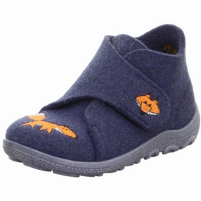 Superfit Blue/Orange Happy Octi Slippers With Warm Lining House Slippers for Kids on sale
