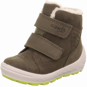 Superfit Green Groovy 2.0 Boots With Warm Lining Cheap Kids Winter Footwear