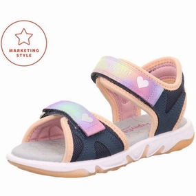 Superfit Pebbles Sandals Blue/Orange Kids Open Sandals cheap sale