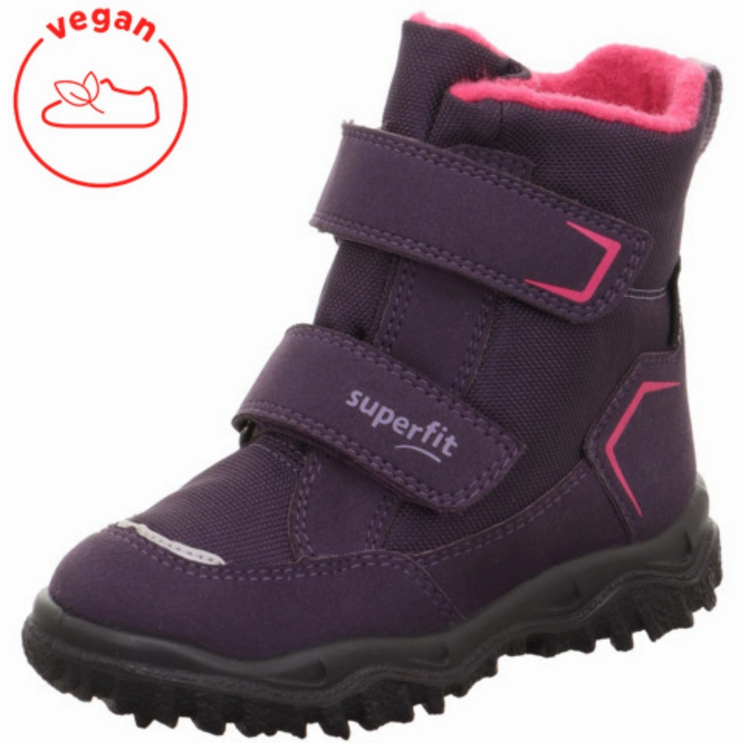 Superfit Purple/Pink Husky Boots With Warm Lining Cheap Kids Winter Footwear