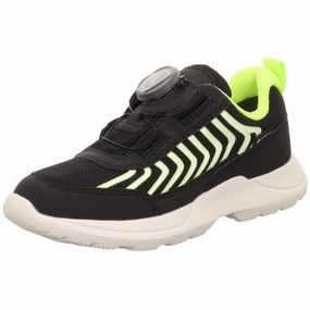 Superfit Rush Sneakers Black/Yellow Kids Sneakers with Laces sale