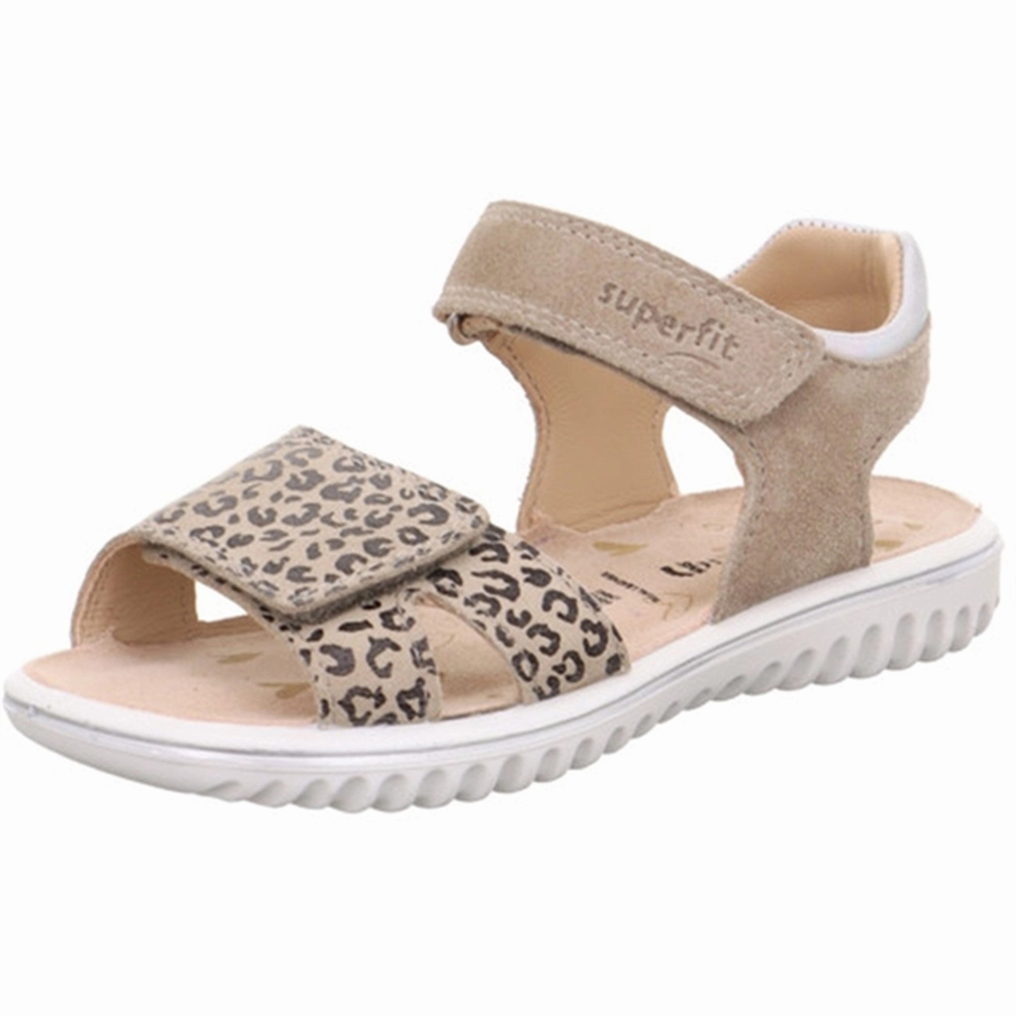 Superfit Sparkle Sandals Beige Kids Open Sandals cheap sale