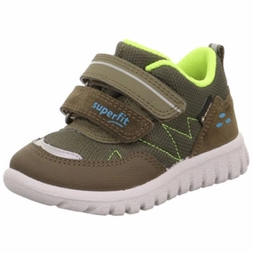 Superfit Sport7 Mini Shoes Green/Yellow Beginner Shoes With Velcro Kids promo
