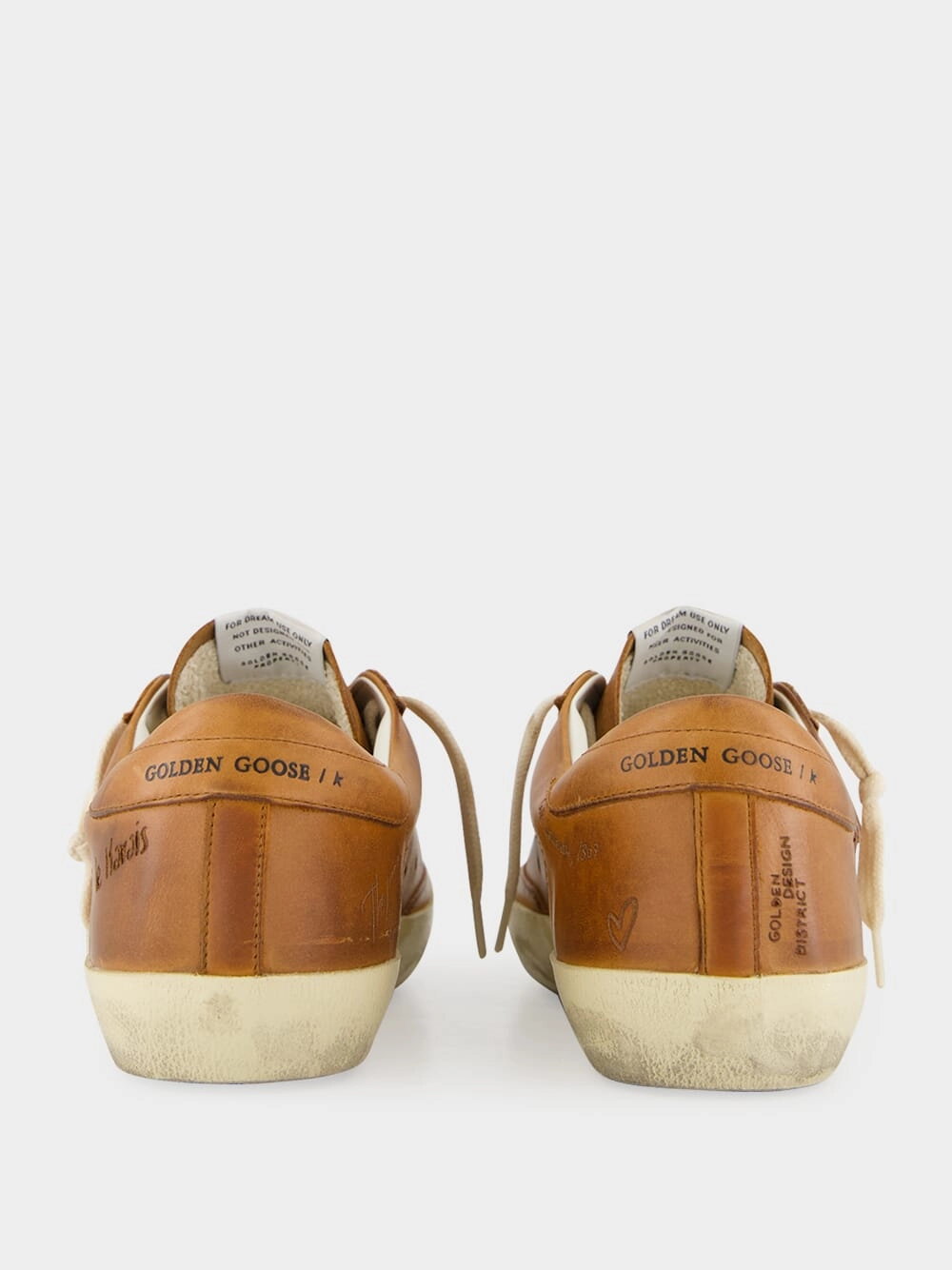 Superstar Journey Printed Brown Sneakers