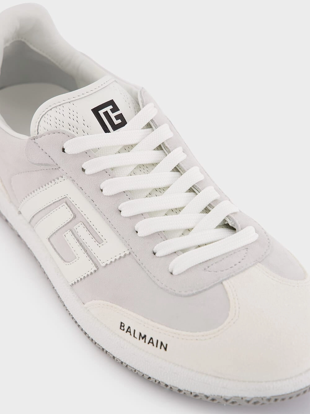 Swan Sneakers in Calfskin and Suede