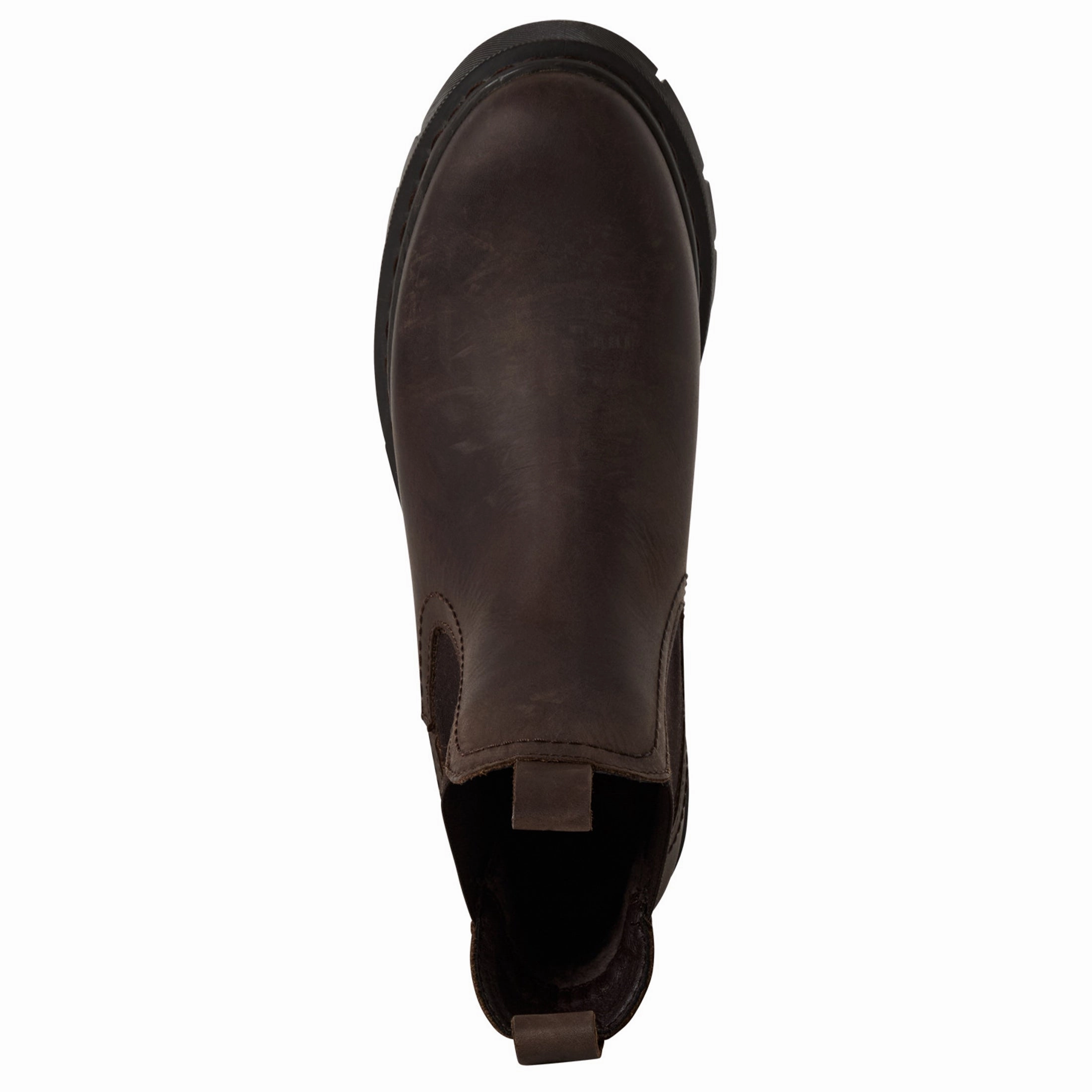 Tamaris Womens Brown Leather Classic Chelsea Ankle Boots