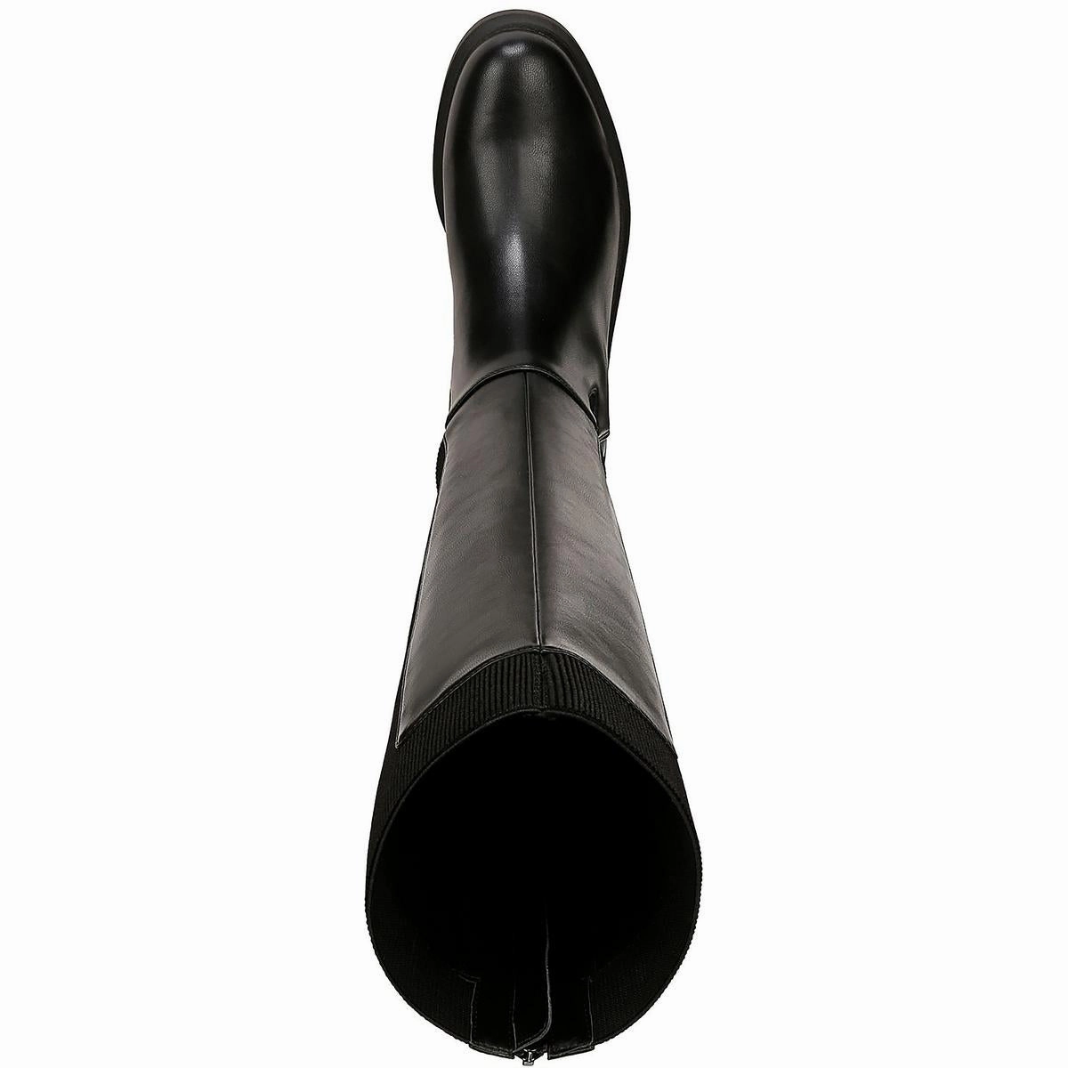 Tamira Womens Faux Leather Riding Knee-High Boots