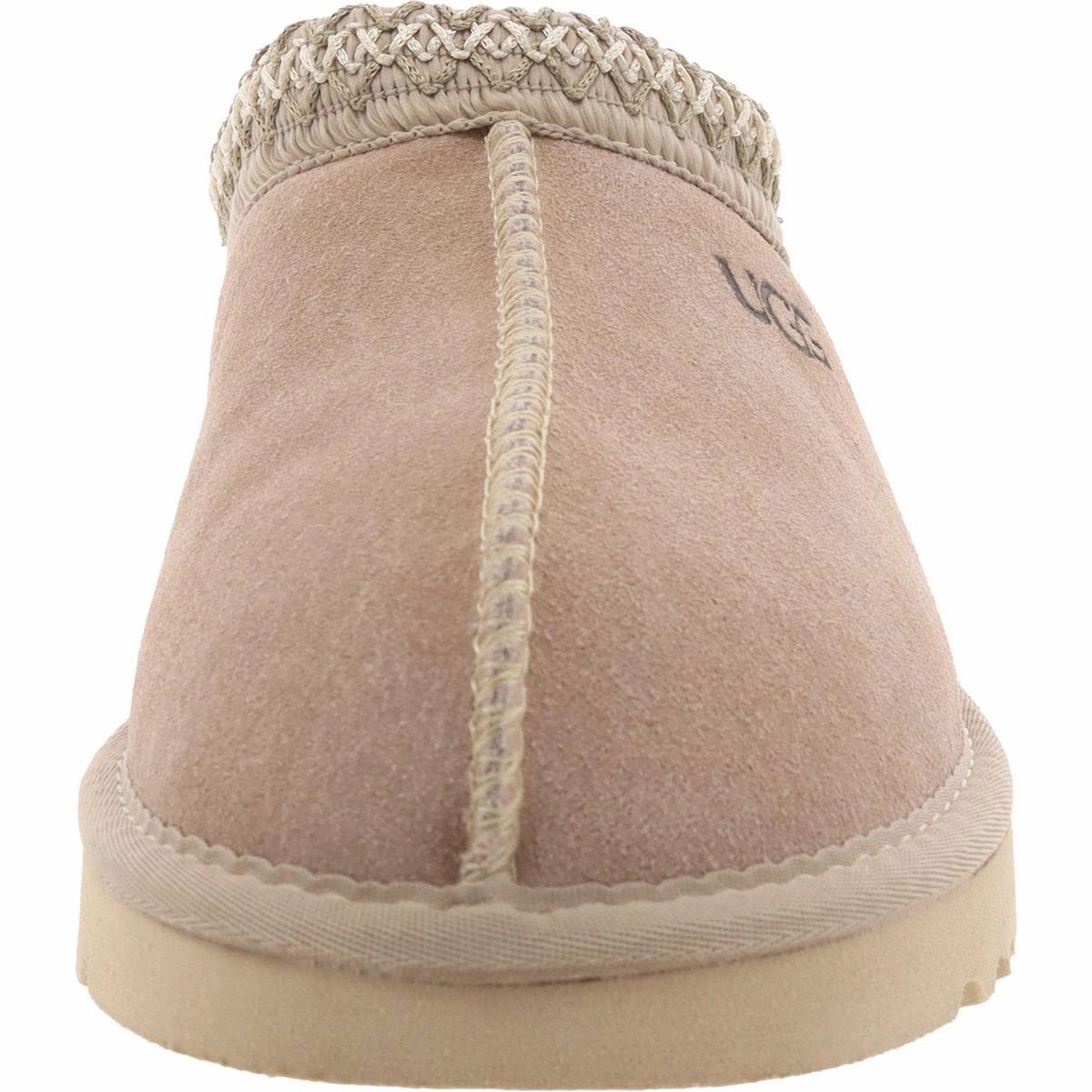 Tasman Mens Suede Wool Lined Moccasin Slippers