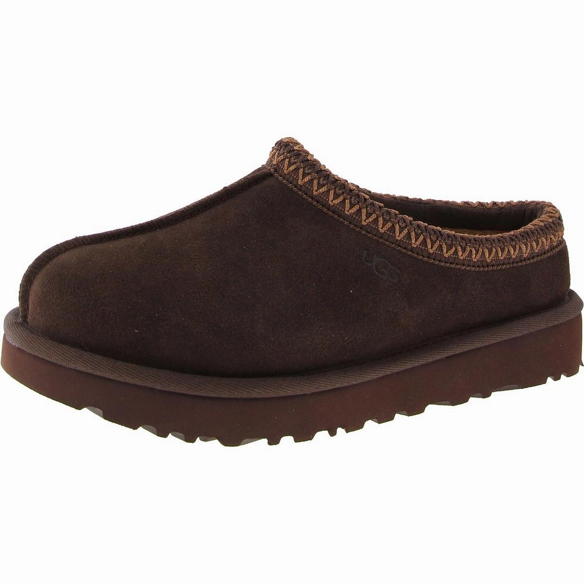 Tasman Womens Suede Wool Mule Slippers