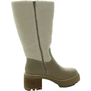 TEIRSON Womens Zipper Manmade Winter & Snow Boots Cheap Womens Boots for winter