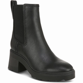 Teresa Womens Faux Leather Chelsea Booties Womens Winter Boots promo deal