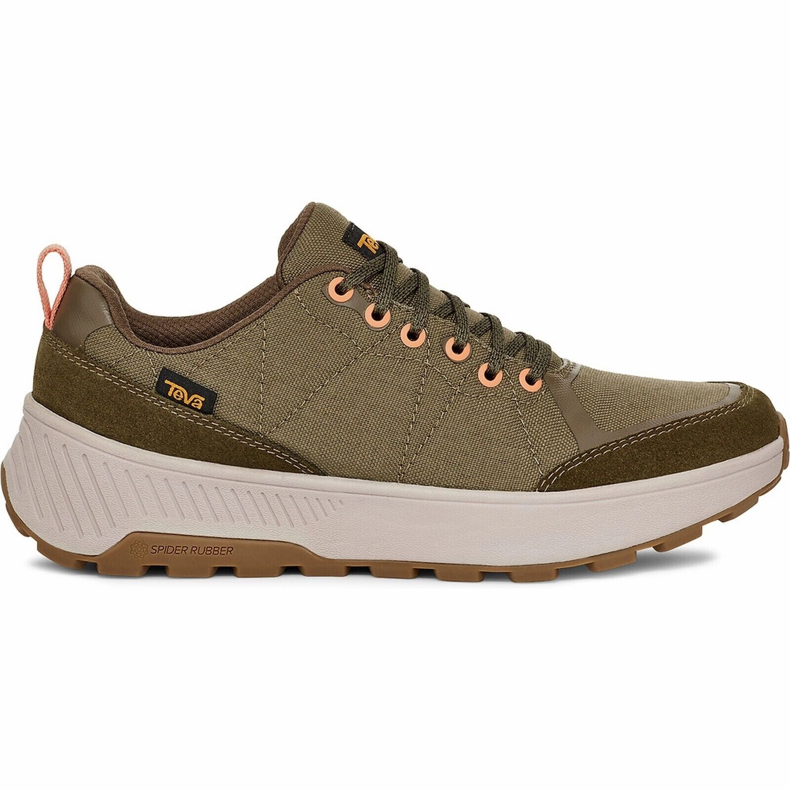 Teva Ellwood 1155271-BTOL Hiking Shoes Womens 7 Burnt Olive Leather Boots FZP245 (7,Burnt Olive)