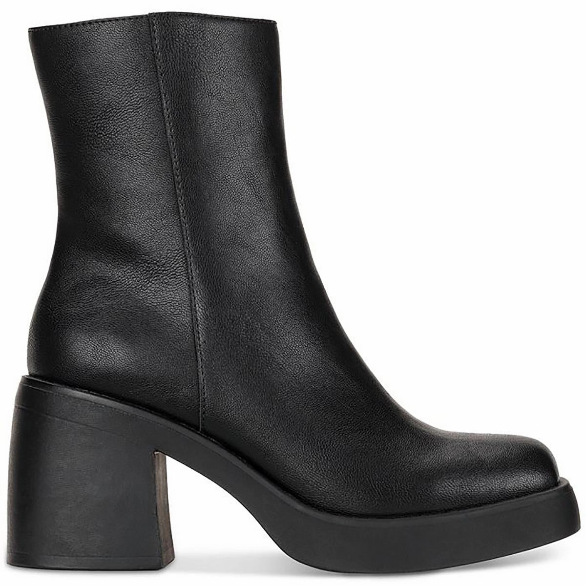 Tiannaa Womens Block Heel Ankle Boots