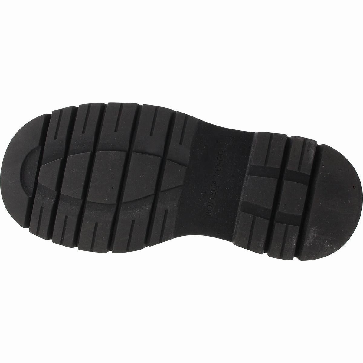 Tire Boot Womens Pull On Lug Sole Mid-Calf Boots