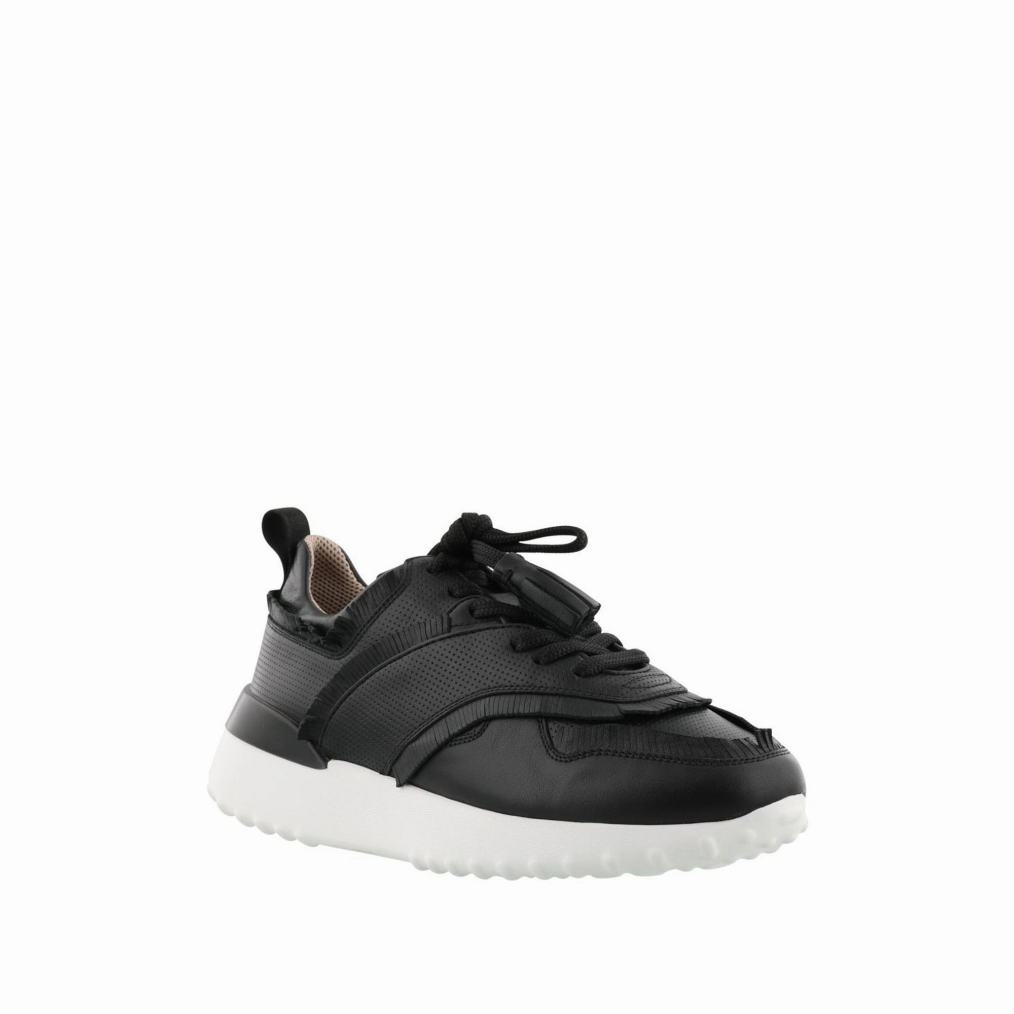 Tod's Fringed Leather Sneakers