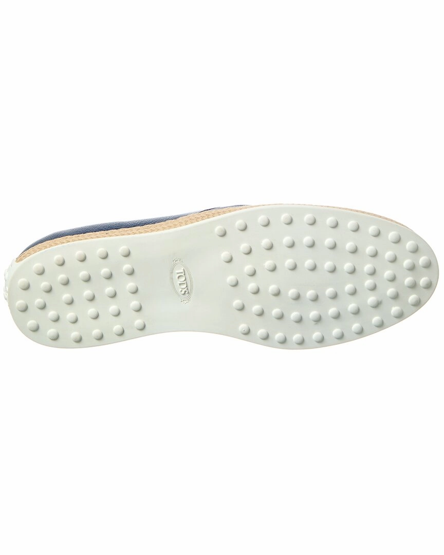 TODs Leather Slip-On Sneaker