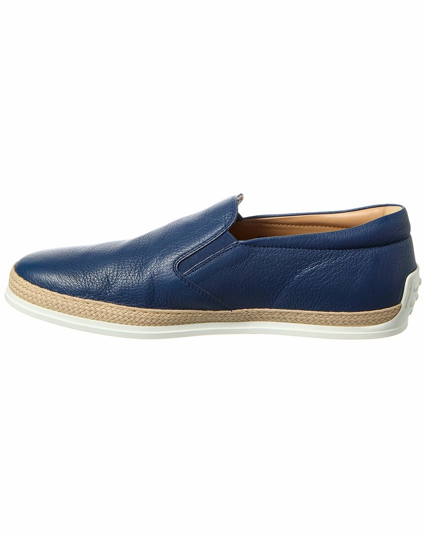 TODs Leather Slip-On Sneaker