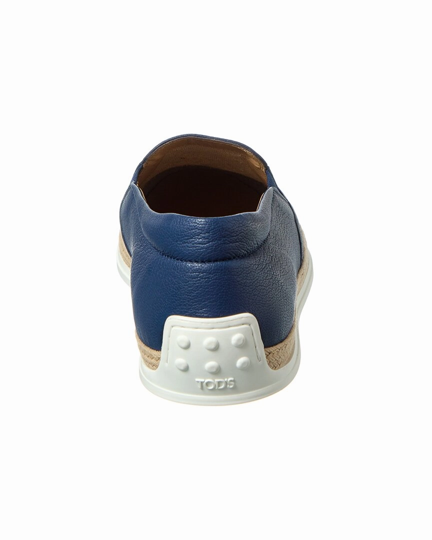 TODs Leather Slip-On Sneaker