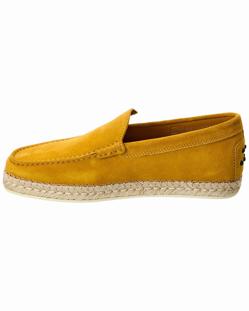 TODs Suede Espadrille