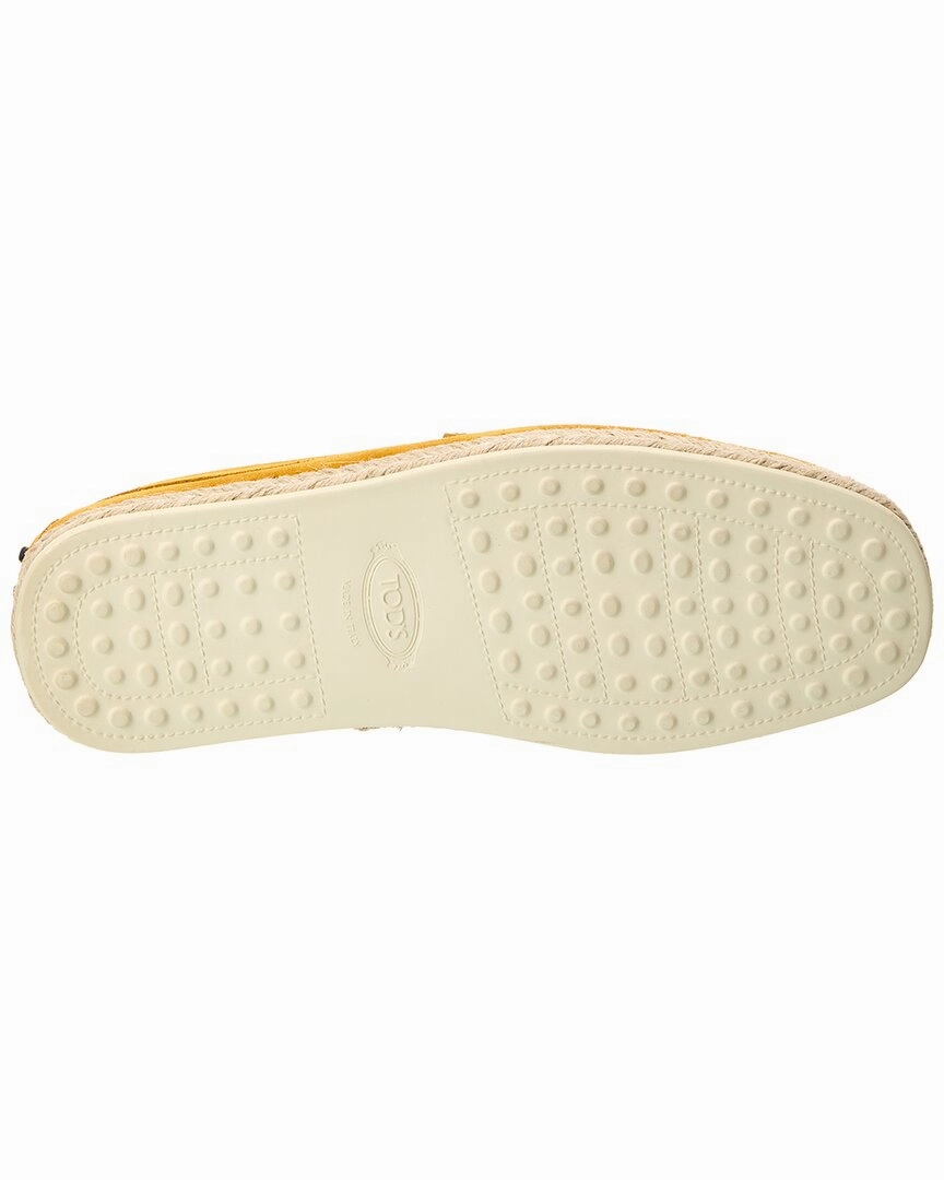 TODs Suede Espadrille
