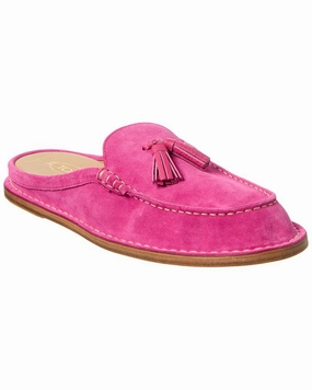 TODs Suede Mule Discount Mens Beach Sandals