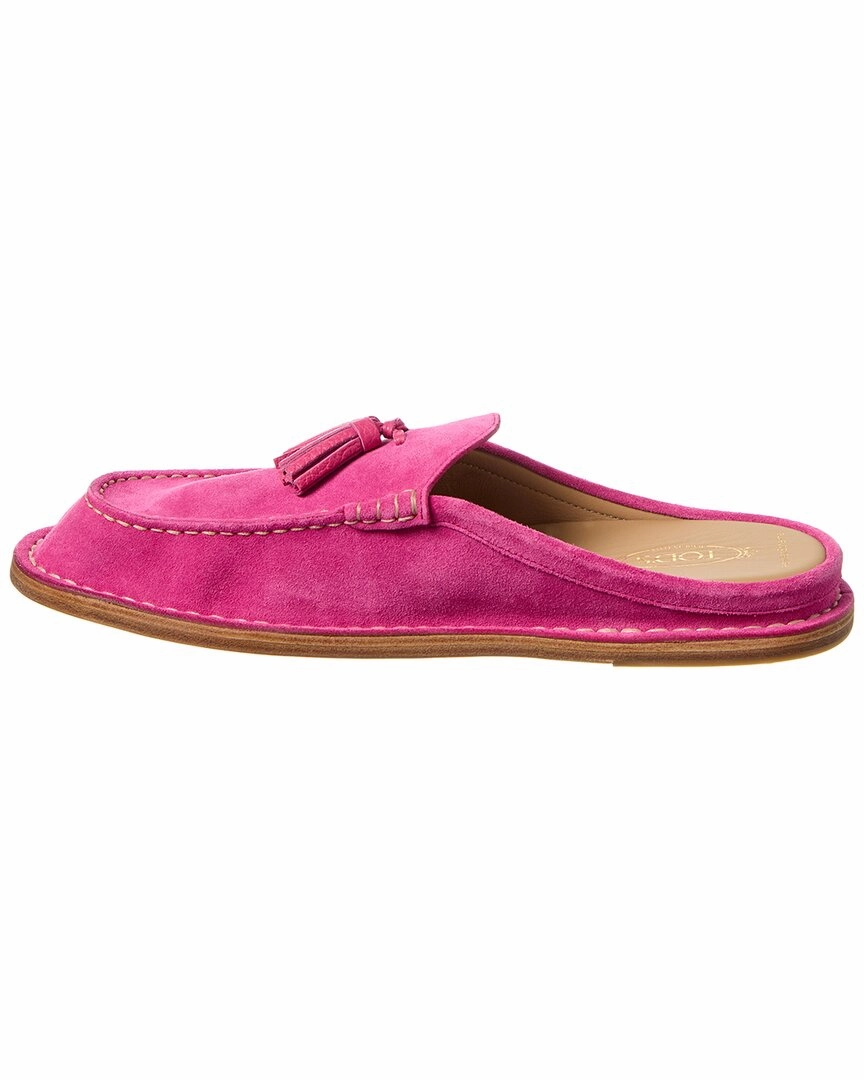 TODs Suede Mule