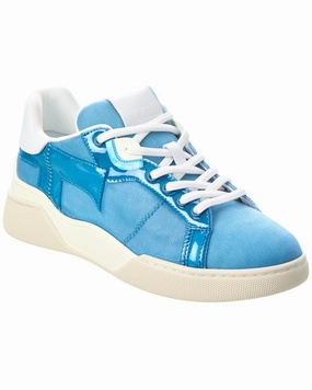 TODs Vinyl & Mesh Sneaker Trendy Sneakers for Women