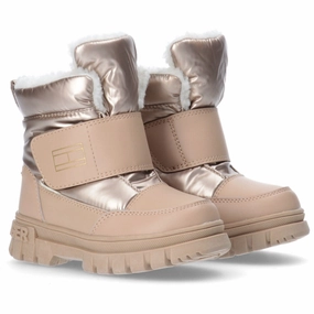 Tommy Hilfiger Bronze Fur Boot Cheap Kids Winter Footwear