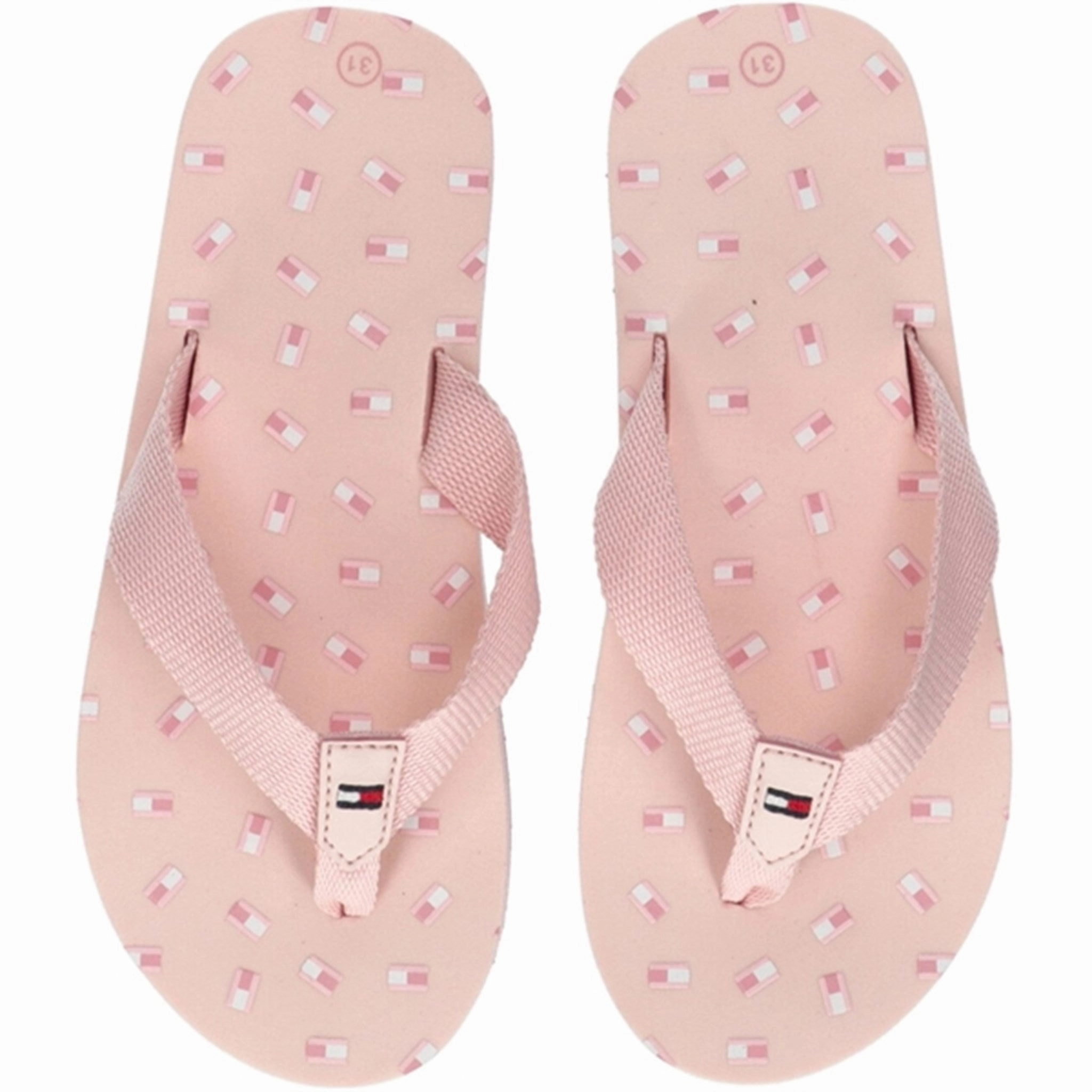 Tommy Hilfiger Flag Flip Flop Pink