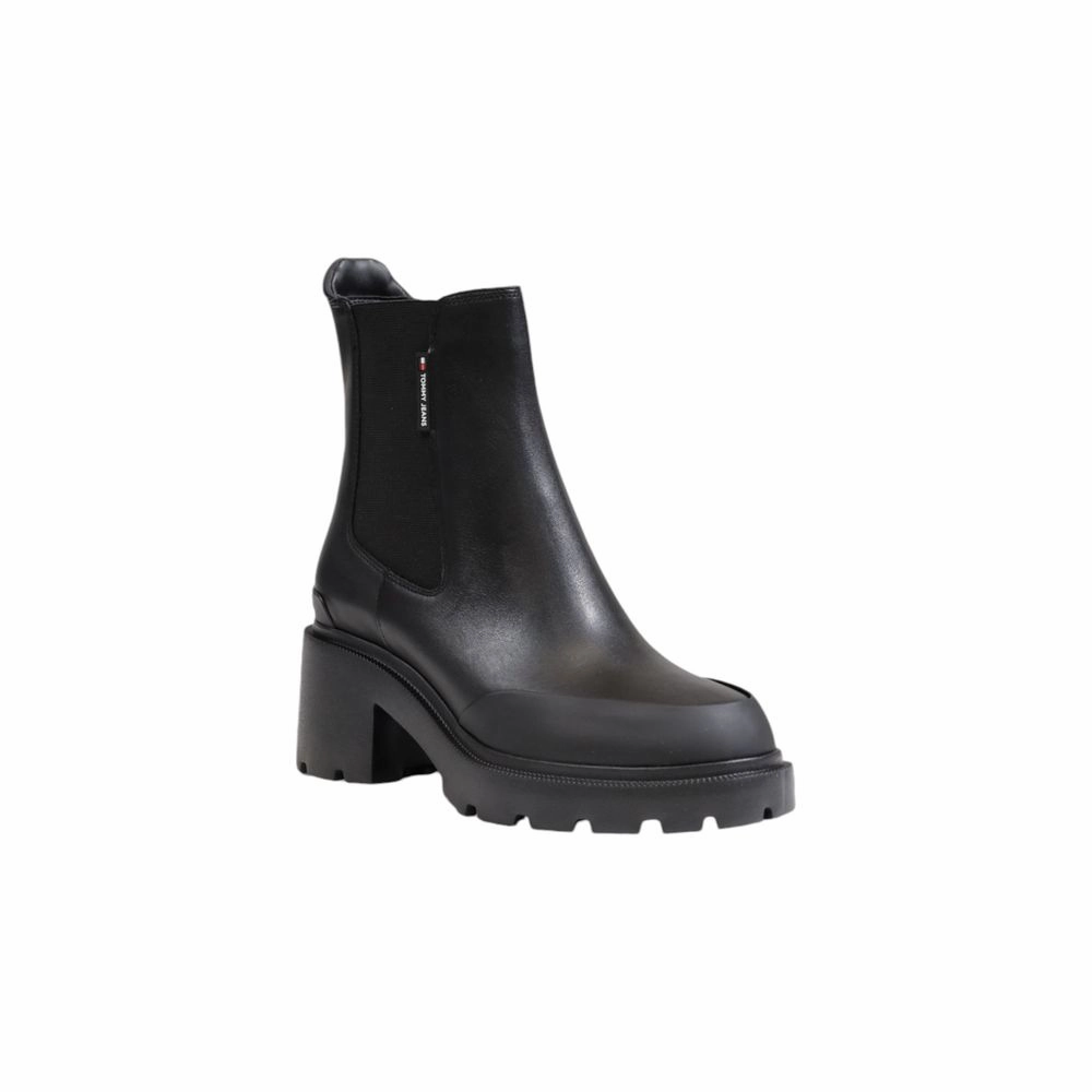 Tommy Hilfiger Jeans Leather Women's Boot