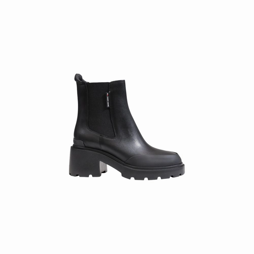 Tommy Hilfiger Jeans Leather Women's Boot Womens Boot Deals Today