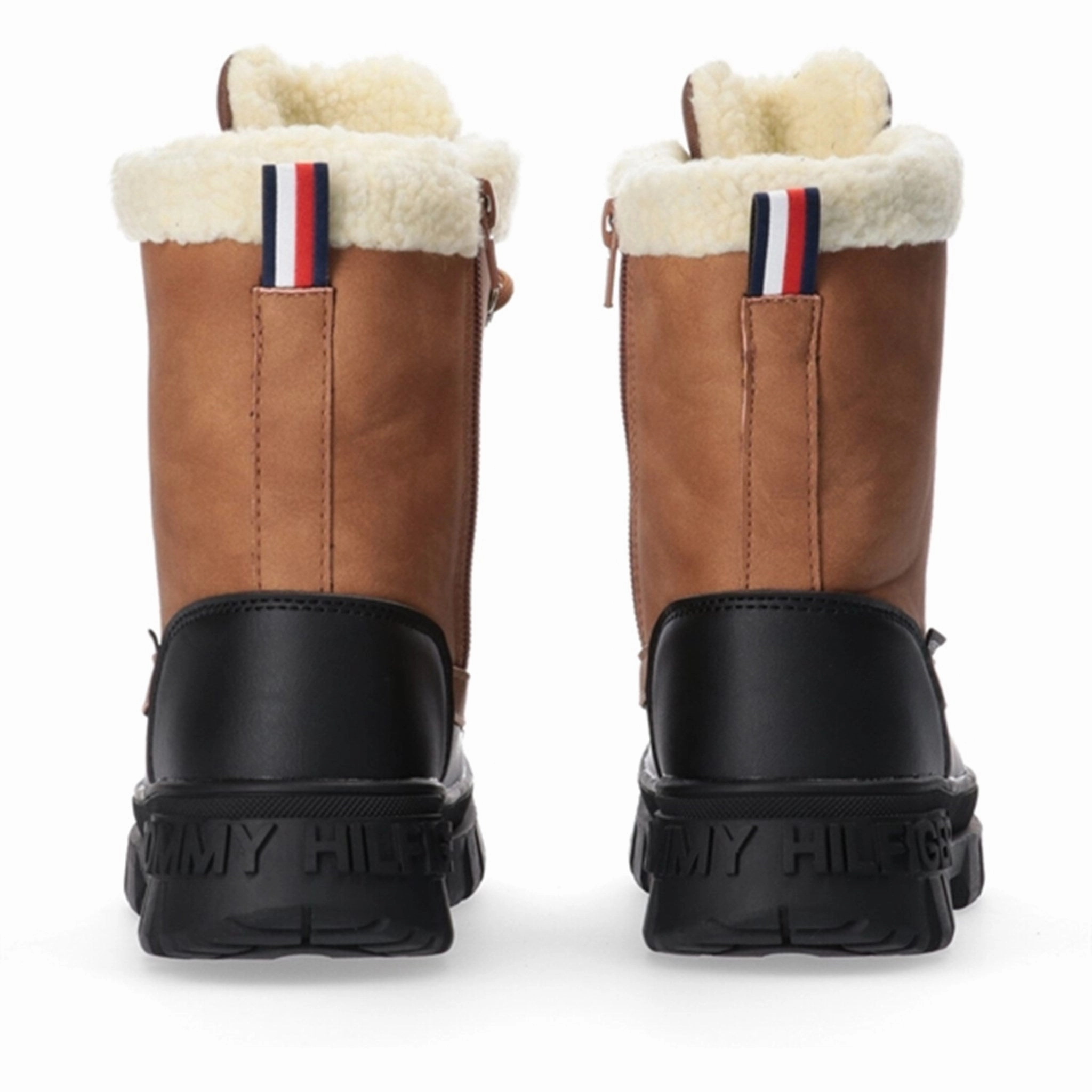 Tommy Hilfiger Lace-Up Bootie Cognac