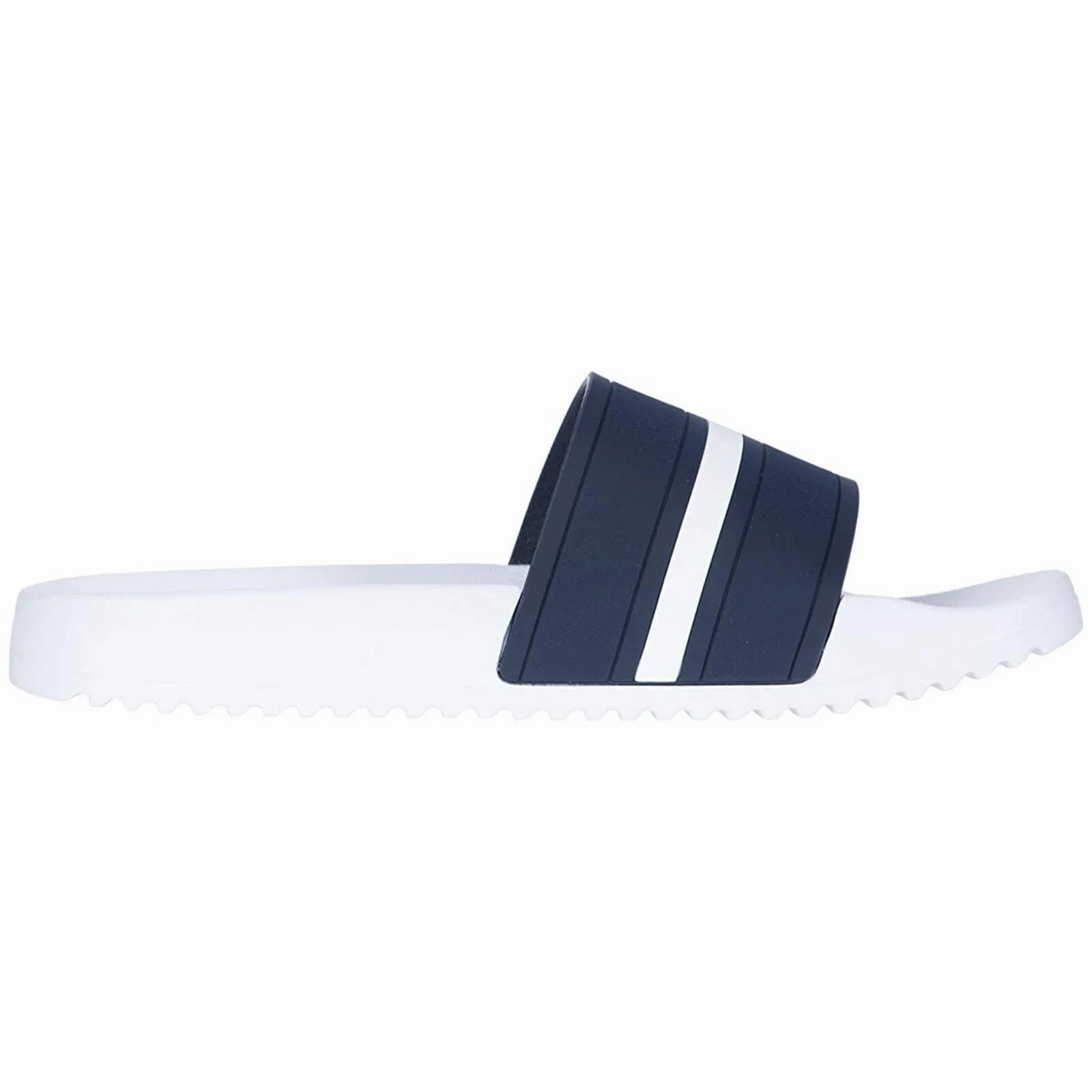 Tommy Hilfiger Redder Sandal Men's US 9 Blue Round Toe Slip-On Slide KHD2687