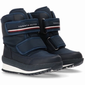 Tommy Hilfiger Snow Boot Blue Winter Boots for Kids on sale
