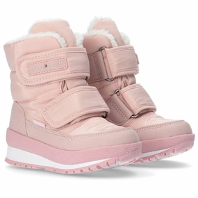 Tommy Hilfiger Snow Boot Pink Cheap Kids Winter Footwear