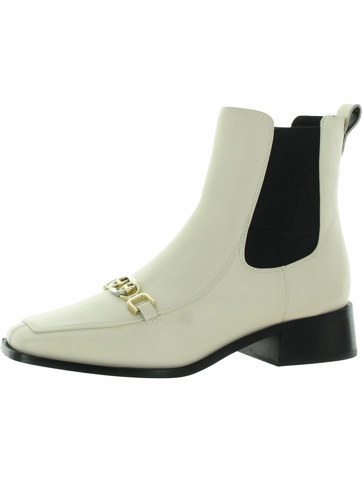 Torance Womens Leather Square Toe Chelsea Boots Sale on Womens Trendy Boots