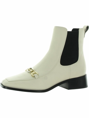 Torance Womens Leather Square Toe Chelsea Boots Sale on Womens Trendy Boots