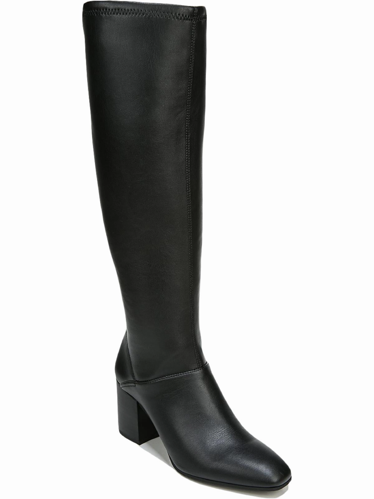 Tribute Womens Zipper Faux Leather Mid-Calf Boots Womens Dress Boots for less